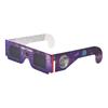 1pcs Paper Solar Glasses Random Color Total Observation Solar Glasses 3D Outdoor Anti-uv Viewing Glasses
