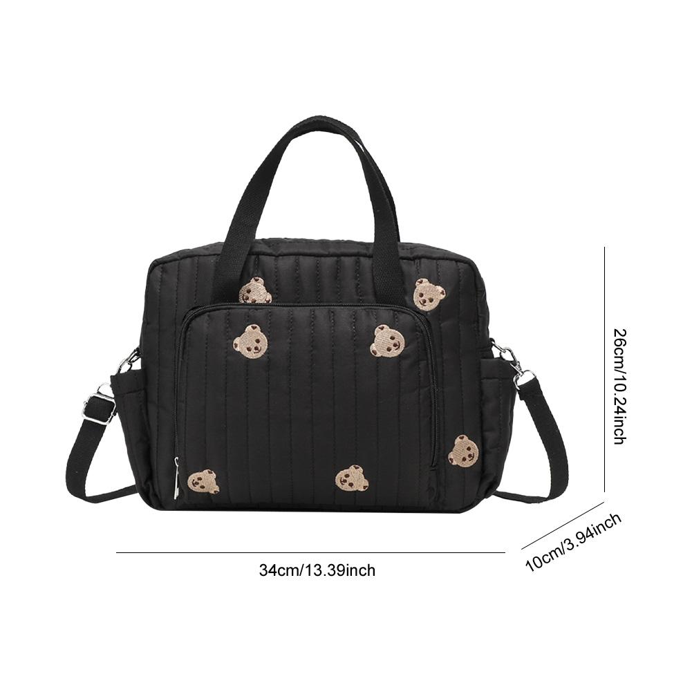 Floral Maternity Bag Large Capacity Travel Hanging Bag Toiletry Luggage Bag Pram Diaper Bag for Women Labor and Delivery