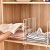 4 шт., разделитель для одежды, органайзер для полок, высокопрочный, нержавеющий, устойчивый к коррозии, простой в установке, разделитель для полок, разделители для шкафа