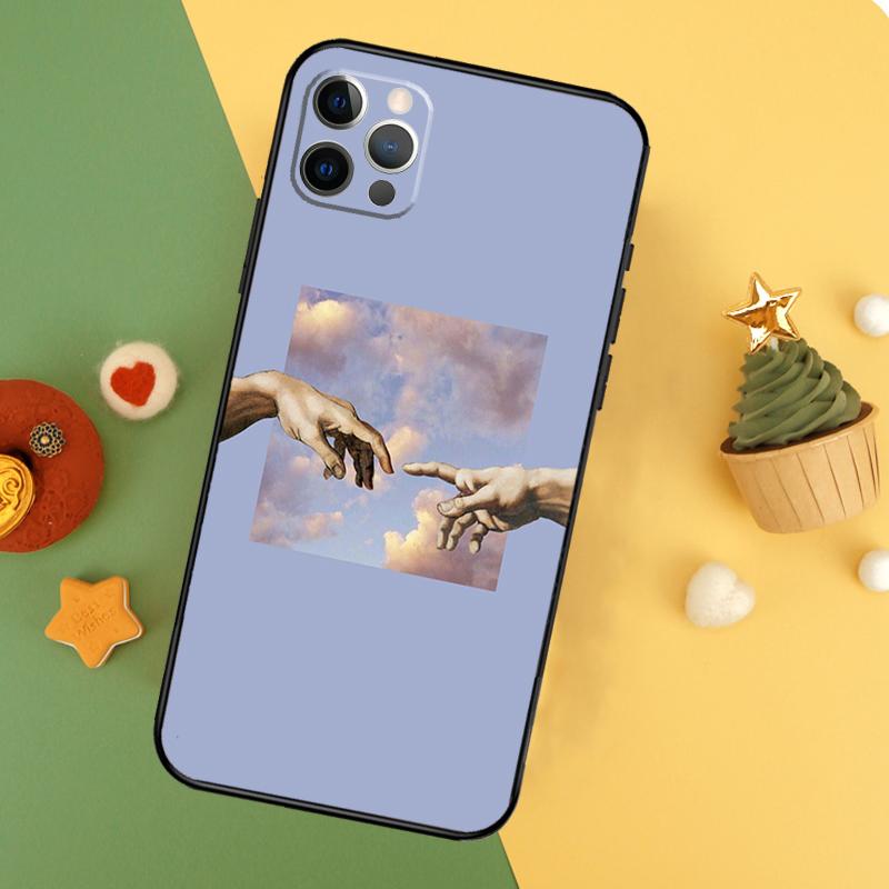 Чехол для телефона с рисунком Микеланджело Для iPhone 17 Pro Max 17Air 16E 15 14 13 12 11 16 Pro Max Mini Ударопрочный чехол