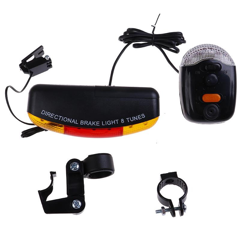 Универсальный поворотник для горного велосипеда + задний фонарь для велосипеда + клаксон