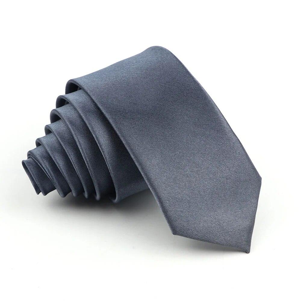 Галстук 5 см, для мужчин, Англия, узкая версия, повседневный, однотонная группа, однотонный, галстук
