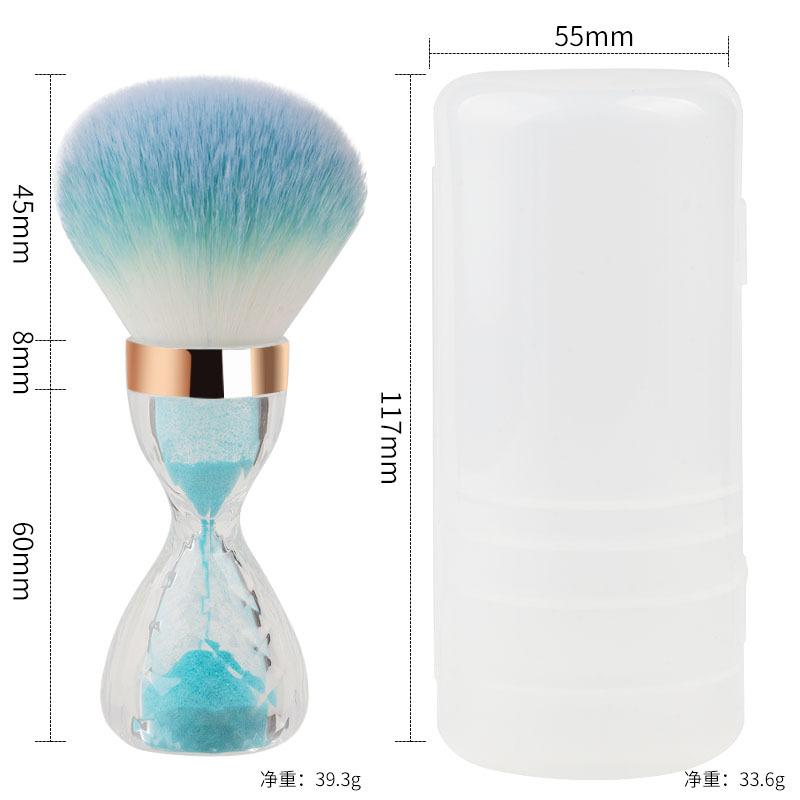 Новая модная щетка для ногтей «песочные часы», маленькая кисть для пудры, кисть для румян, косметические инструменты, кисть для макияжа