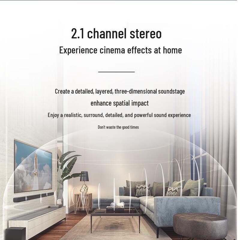 JBL Cinema SB190 2.1 Channel Dolby Atmos Soundbar with Wireless Subwoofer