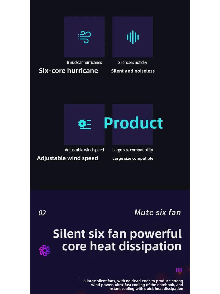 Gaming Laptop Cooling Stand: Foldable Radiator Bracket for Desktop Use