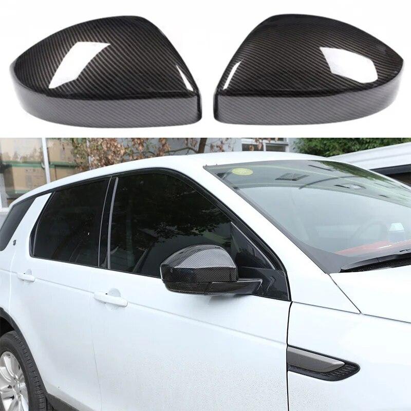 Для Land Rover Discovery Sport Range Rover Evoque Jaguar F-Pace Rearview Rear View Mirror Covers Car Styling Accessories