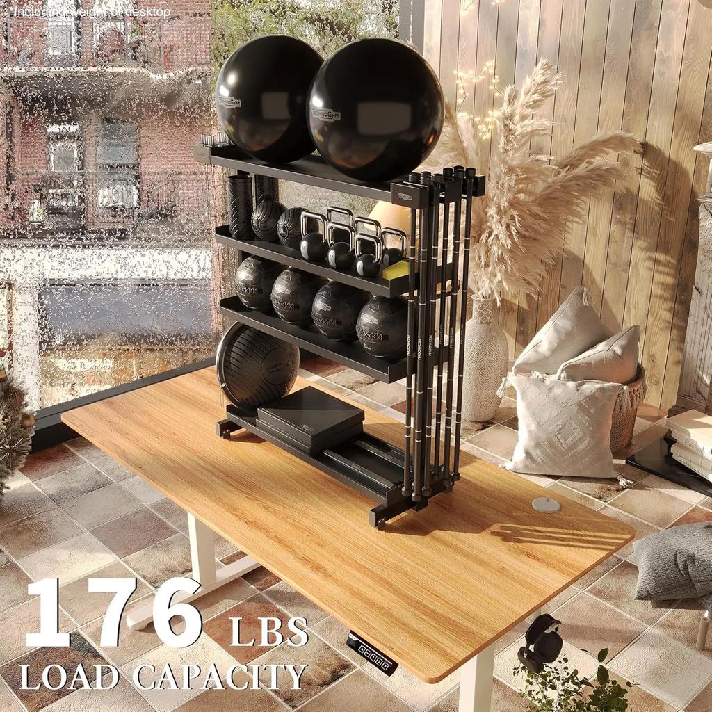 Electric Standing Desk Adjustable Height Desk Memory Preset Sit Stand Intelligent Home Office Desk Computer Ergonomic Desk