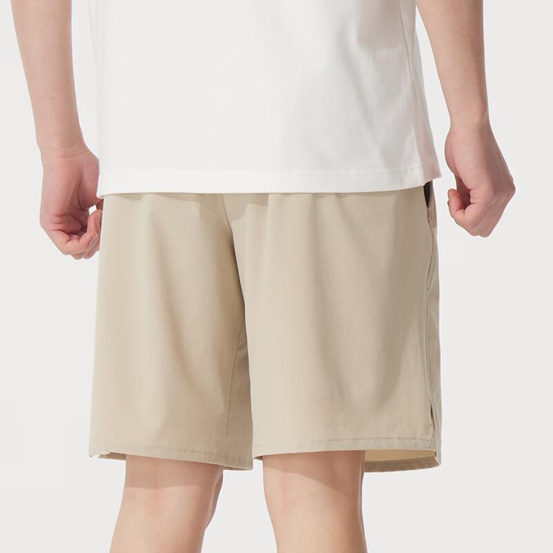 Nike Шорты мужские повседневные однотонные дышащие быстросохнущие Dri-Fit Unlimited бежевые DV9331251