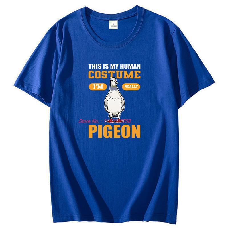 This Is My Huunisex Costume Im Really A Pigeon Funny Graphic T Shirts Unisex Fashion New Shirts And Tshirts Cotton Print T Shirt
