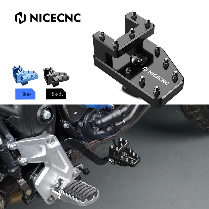 Motorcycle Dual Control Brake Lever Pedal Tip Pad for Yamaha Tenere 700 2019-2024 Tenere 700 World Raid 2022 2023 2024