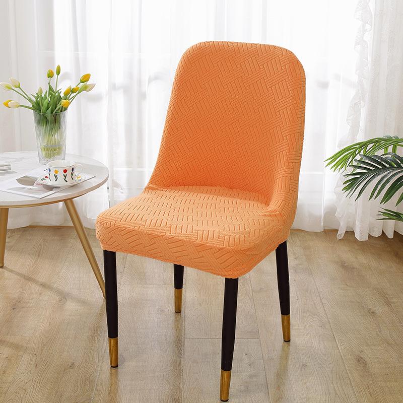 Большой изогнутый чехол для стула, Универсальный чехол для обеденного стула особой формы, Сиденье со спинкой-подушкой, Бытовой чехол для табурета