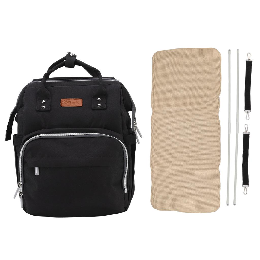 Складная сумка для детской кроватки, большая вместимость, многосекционный дизайн, многофункциональная переносная детская кроватка