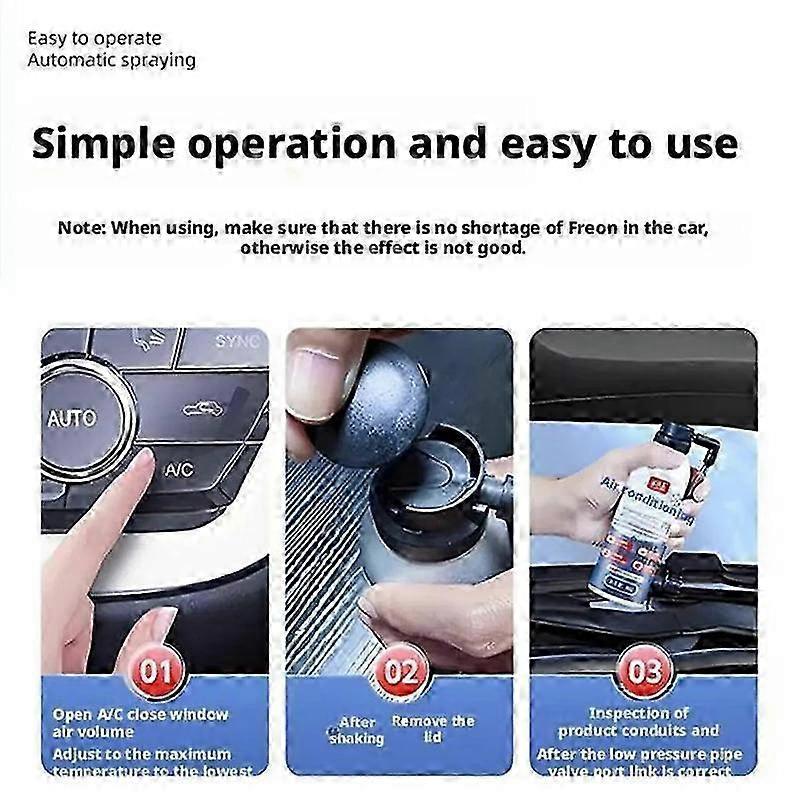 1-3x Автомобильный набор для заправки кондиционера 80 г Автомобильные хладагенты Хладагент для компрессора Хладагенты для R134a Кондиционирования воздуха Разноцветный