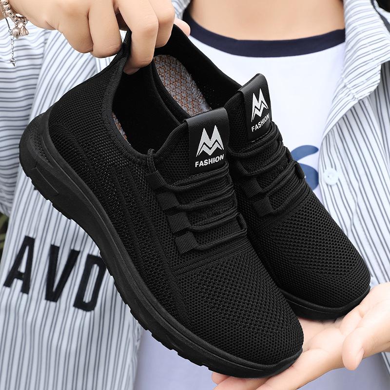 Обувь женская весенняя новая женская обувь обувь однотонная модная повседневная обувь дышащая не вонючая обувь для ног спортивная обувь женская