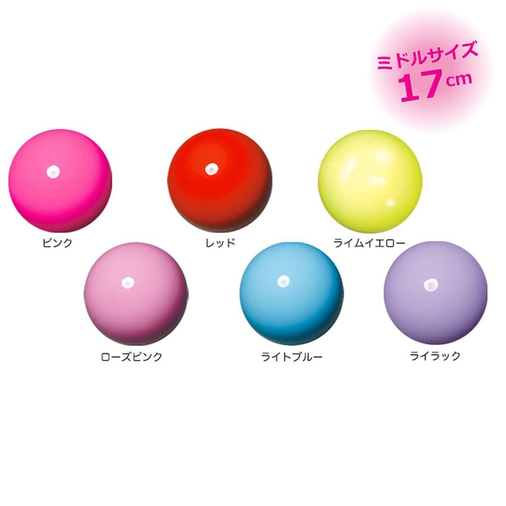 SASAKI M-20B Rhythmic Gymnastics Middle Ball, Red