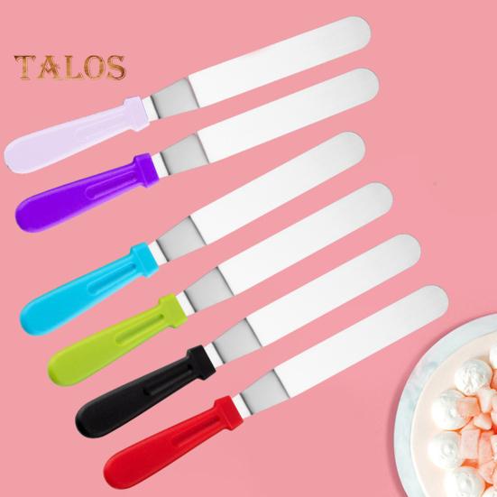 Лопатка для крема. Легко чистящаяся лопатка для торта из нержавеющей стали с эргономичной ручкой для домашней кухни.