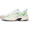 Milenio Comfortable Versatile Low-Top Casual Shoes Unisex Casual Shoes White Green 402113-03