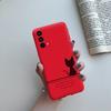 Чехол для OPPO Realme GT Master Edition Чехол Новый Модный Конфетный Цвет Милый Мультяшный TPU Ударопрочный Корпус Телефона Coque Fundas