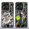 Чехол-накладка для телефона Funda Back для Xiaomi Redmi Note 14 14C A4 13 Pro Plus 9S 13C 10 11 12 Аниме One Piece