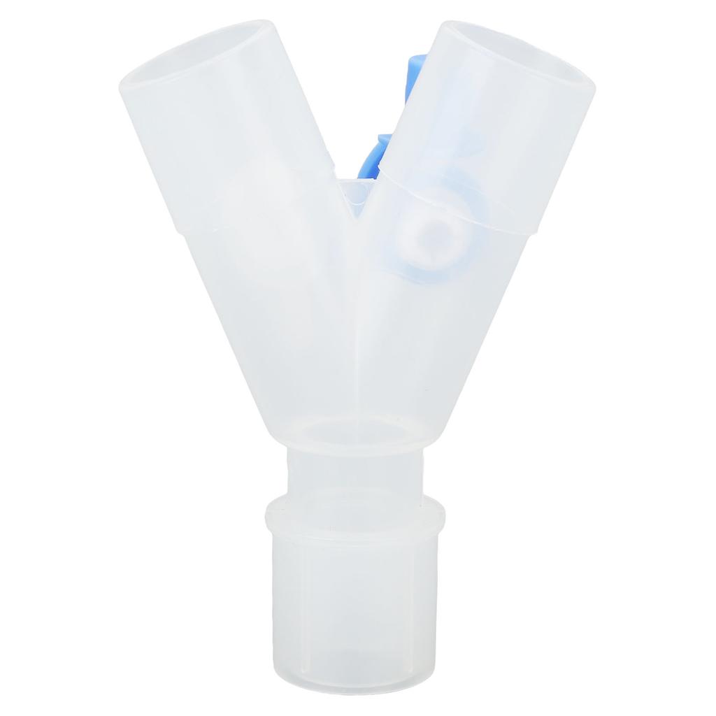 Тройник-коннектор для кислородной трубки 2 отверстия многоразовый легко очищаемый для шланга дыхательного аппарата