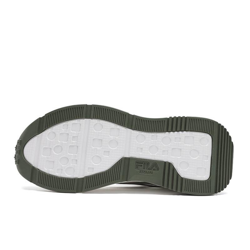Fila PIONIERE Pioneer Износостойкие, Дышащие, Легкие Низкие Тренировочные Кроссовки Мужские Белый Зеленый F12M521108FBI