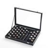 PU кожа бархат шкатулка для украшений кольца серьги органайзер держатель ювелирные изделия витрина подарок