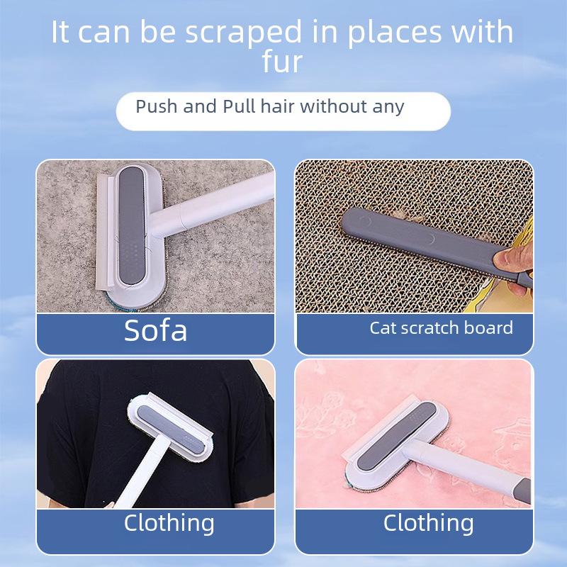 Щетка для удаления волос для домашних животных: Скребок-пылесос для удаления шерсти кошек и собак с ковров и кроватей