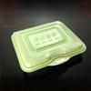 Plastic Disposable Lunch Box with Compartments - 3, 4 Grid Options for Takeaway, Bento, or Fast Food | Free Shipping