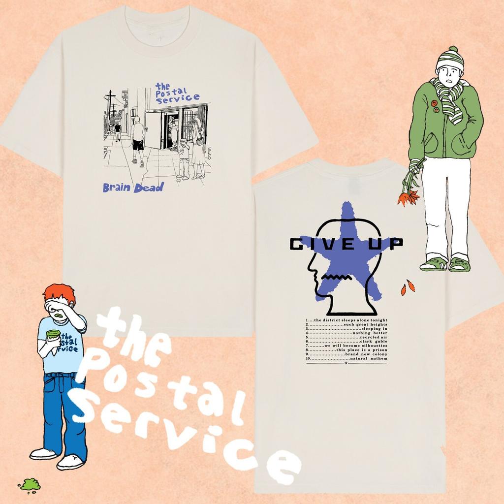 Postal Service Band Brain Dead Unisex Cotton T-Shirt All Size S-345XL