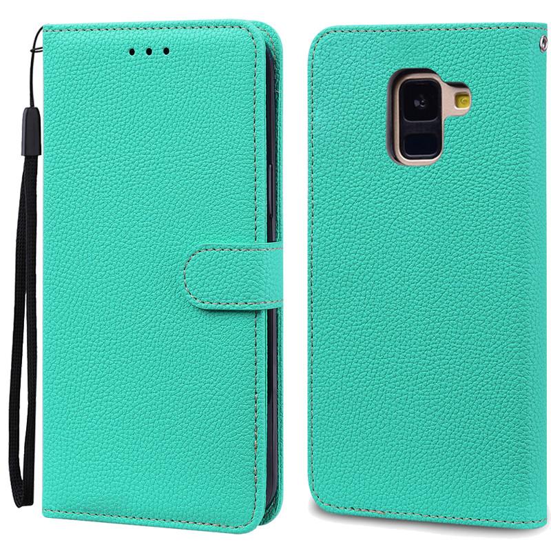 A8 Plus Case For Samsung Galaxy A8 2018 Case A530F SM-A530F Wallet Flip Leather Case For Samsung A8 Plus 2018 A8+ A730F Cover