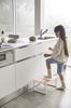 Складная стремянка Yamazaki, Белая, Прибл.. Ш40 x Г28 x В20см, Лестница-табурет, Подходит для детей и взрослых, Модель 5158