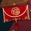 Traditional Chinese New Year Red Envelope Brocade Embroidered Tassel Children's Money Bag Hongbao Thickened