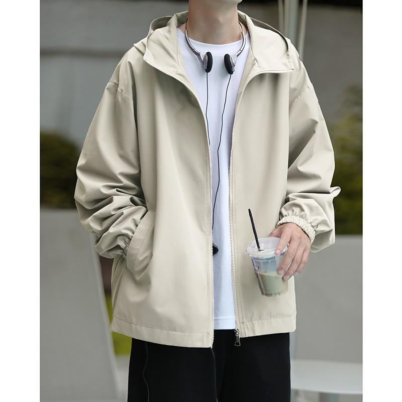 Mens Outdoor Jacket 2026 American Trend Waterproof Windproof Casual Coat Teenagers