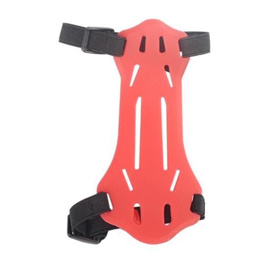 Защитная нарукавница для стрельбы из лука, регулируемая 2 ремня с пряжками, мягкая резиновая нарукавная нарукавная защита для стрельбы из лука, детская, молодежная, быстроносится, гибкая нарукавная нарукавная нарукавная защита для стрельбы из лука