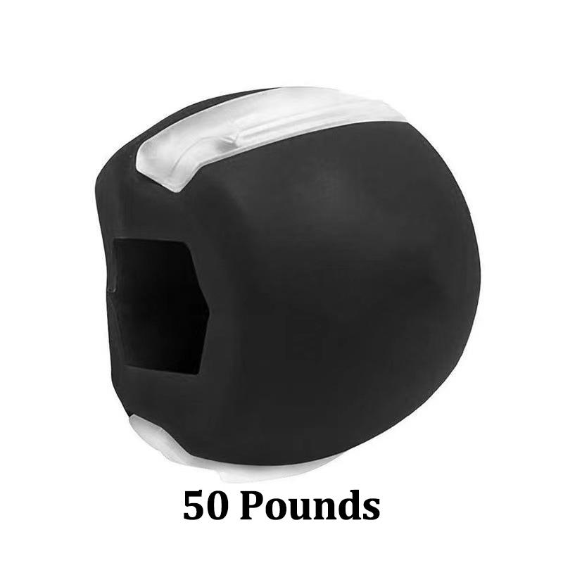 Jawline Exerciser Facial Jaw Muscle Toner Training Fitness Ball Anti-aging Food-grade Silica Face Chin Cheek Lifting Slimming