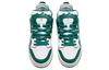 Li Ning Wave Pro Synthetic Leather, Leather Abrasion Resistant Breathable Low top Skateboard Shoes Men's Green White AECS001-2