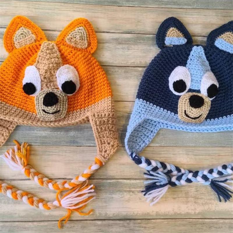 Новая вязаная крючком шапка-осьминог с цветными блоками, персонализированная и модная шапка-пуловер для взрослых