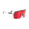 Spinshield Lens 147mm [RUDYPROJECT] Sunglasses, Crystal/Multi-Laser Red, Width