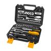 INGCO Ratchet Wrench 45 Piece Tool Set Socket Wrench Set HKTS14451 1/4" (6.35 Mm)