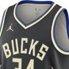 Jordan Dri FIT NBA Swingman Джерси Баскетбольное Джерси Мужское Черное DO9533-010
