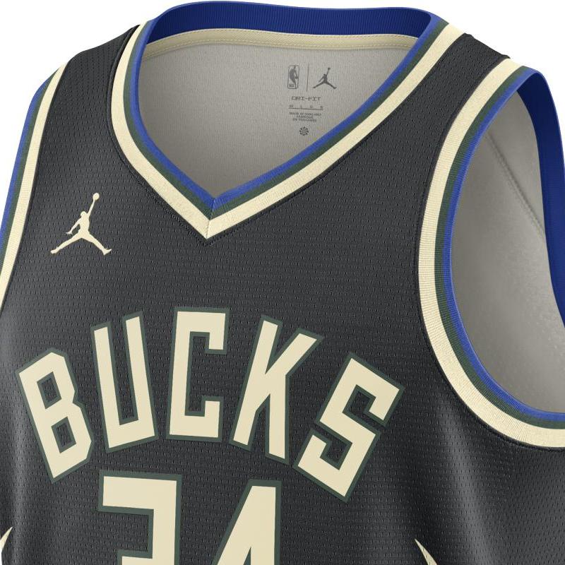 Jordan Dri FIT NBA Swingman Джерси Баскетбольное Джерси Мужское Черное DO9533-010