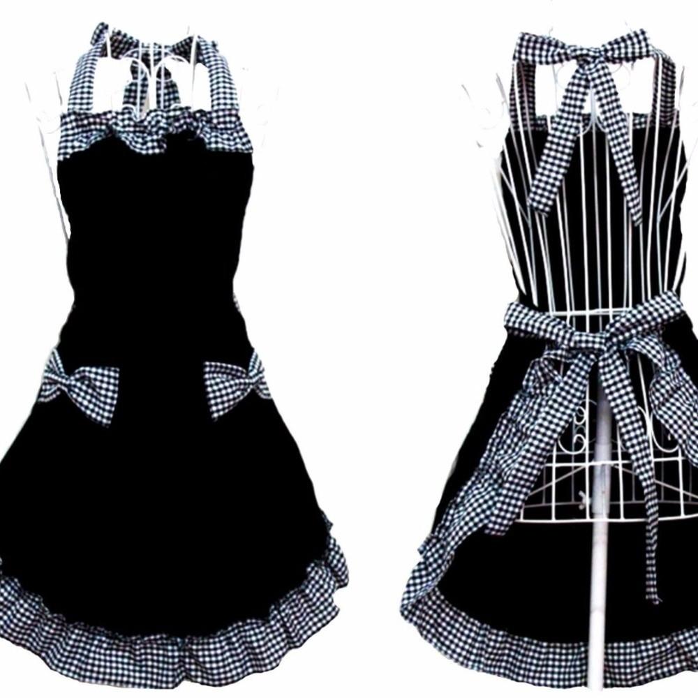 Adjustable Florist Apron Flirty Vintage Lady Sleeveless Apron Mothers Day Gift