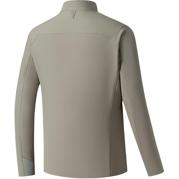 Anta Куртки Мужские Jian Бежевая С воротником-стойкой Утепленная Soft Shell 152610608-6
