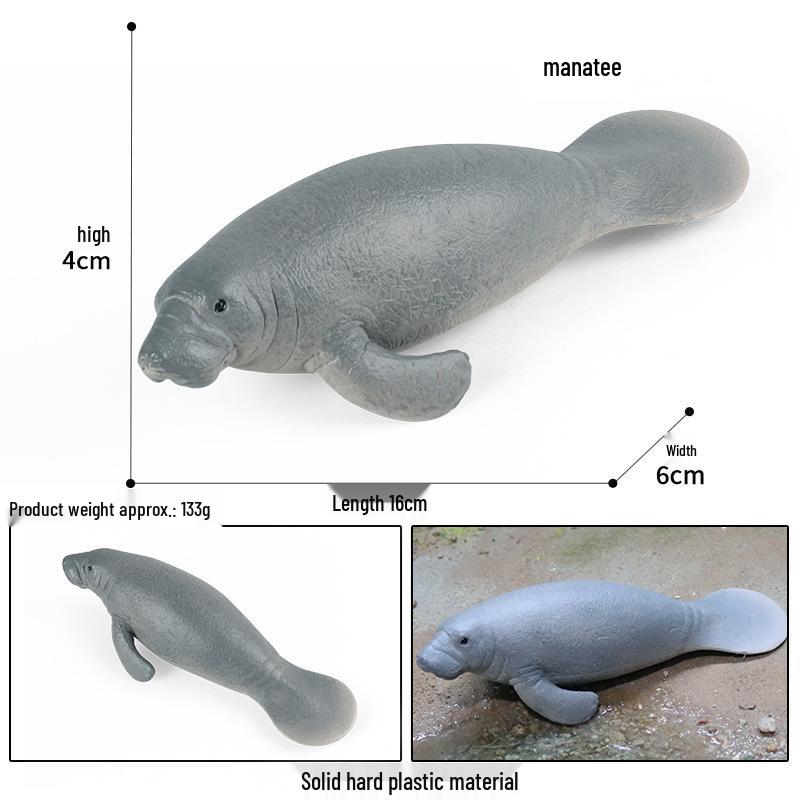 Children's Cognitive Toys: Big Manta Ray, Skate Batfish, Boss Fish, Yao Fish Models