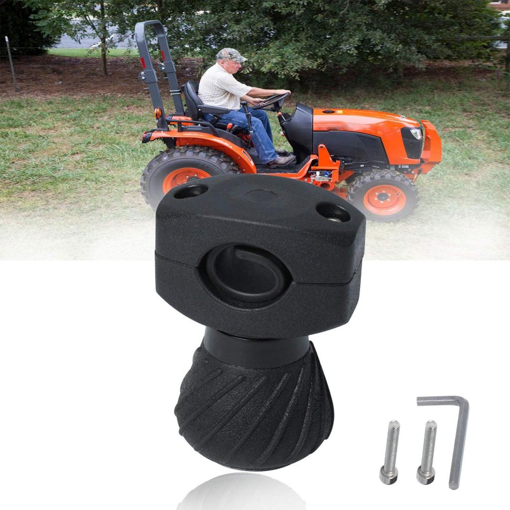 Ketofa  Universal 77700-01540 Steering Wheel Spinner Knob For Kubota Tractors, Black, Polyurethane, 1.25 Inches, Tractor Steering Wheel Accessory