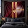 Personalized Tapestry Wall Hanging AS Roma FC Pattern Art Background Cloth