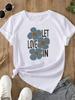 Sweet Flower Style Cute Unisex Tee T Clothing Fashion Casual Ladies Graphic Clothes Print White Short Sleeve ONeck TShirts