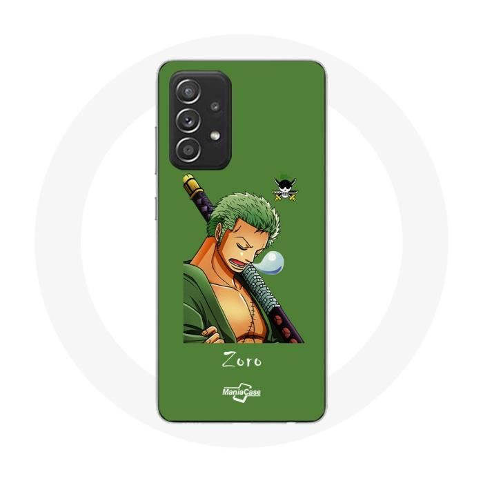 Coque pour Samsung Galaxy A52 One piece Manga Zoro epée