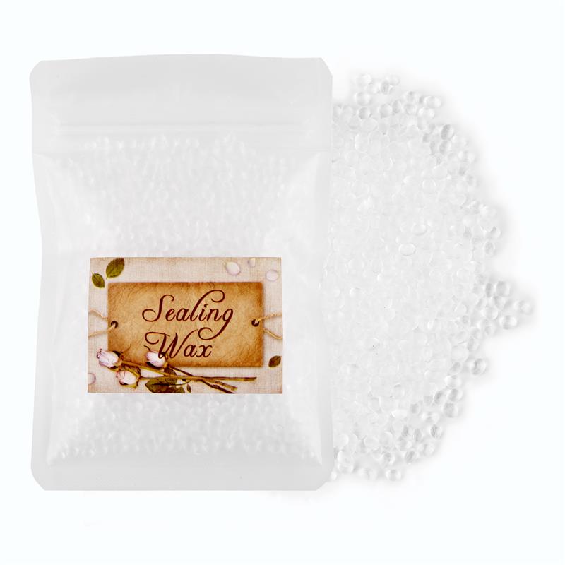 Прозрачные частицы воска из лака Янтарный золотой прозрачный лаковый клей Герметизирующий восковой клей DIY Самодельный конверт для запечатывания липкой лентой