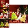Christmas Santa Plush Toy Decorative Cushion For Kid And Holiday Gift